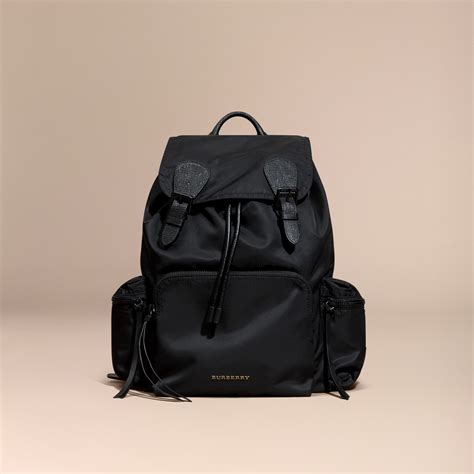 burberry technical nylon bag|BURBERRY Technical Nylon Large Rucksack Backpack Black .